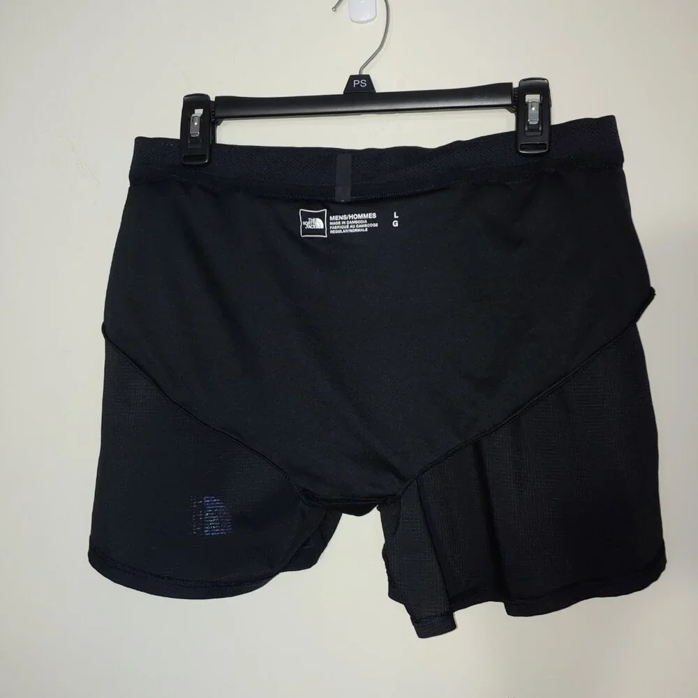 The North Face Men’s Flight Stridelight Shorts Black  Size Large